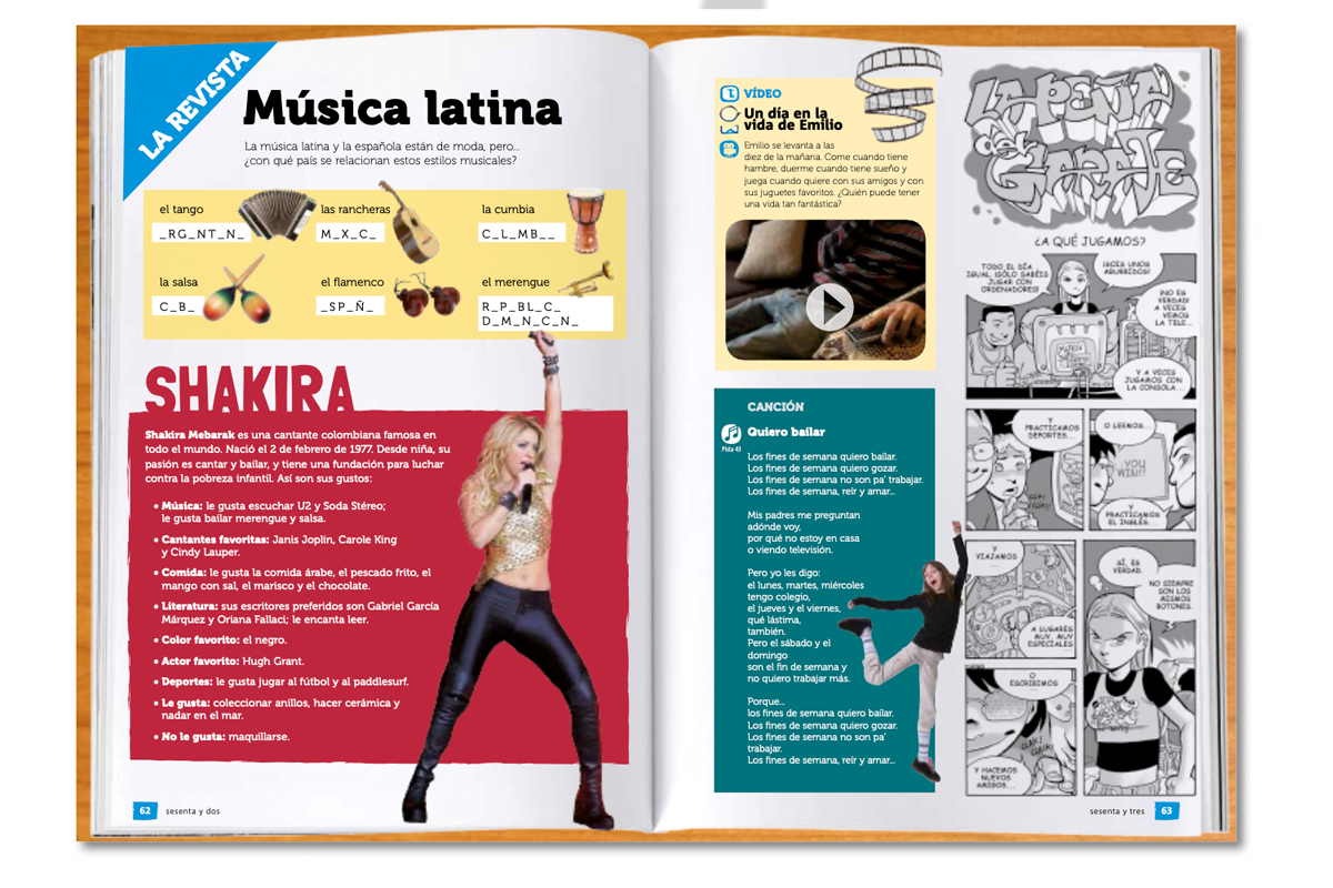 La Revista, vídeo, canción y cómic de Gente joven Nueva edición