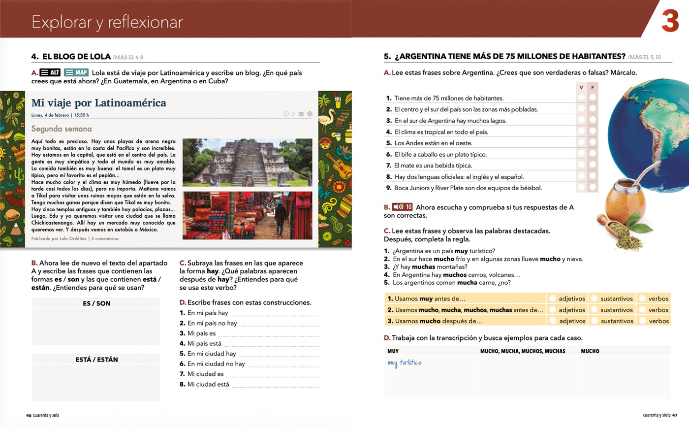 Explorar y reflexionar