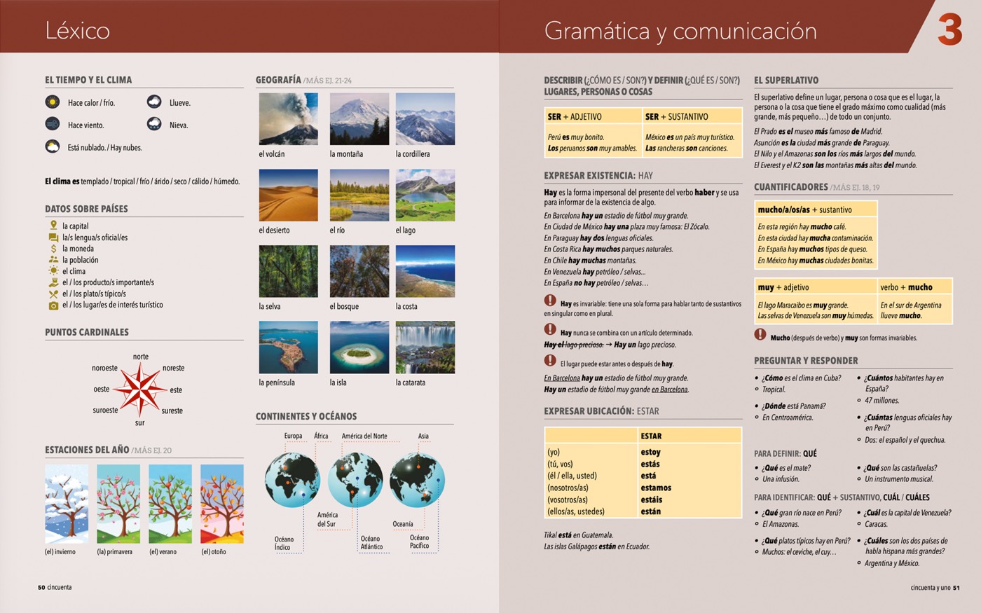 Léxico, gramática y comunicación