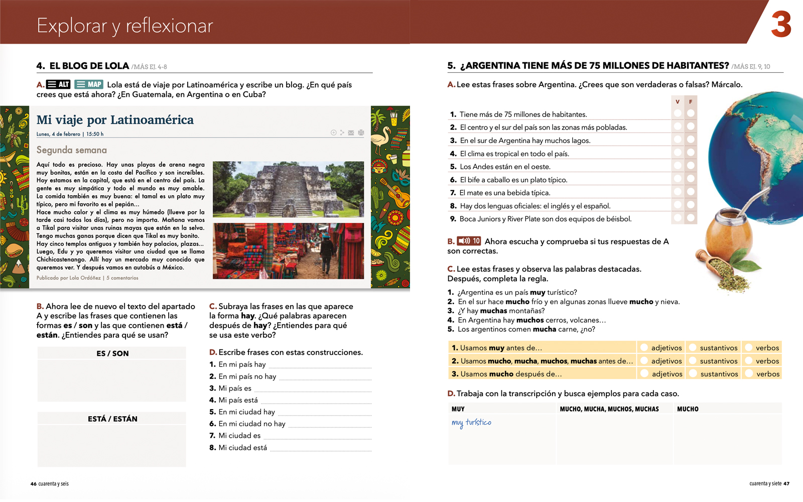 Explorar y reflexionar