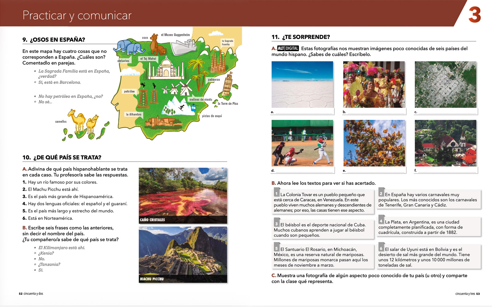 Practicar y comunicar