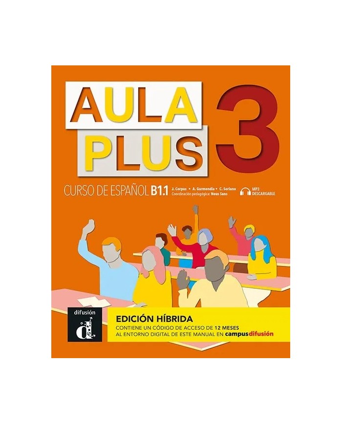 Difusión Tienda | Aula Plus 3 - Edición híbrida - Libro del
