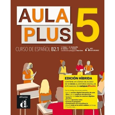 Aula Plus 5 - Edición híbrida - Libro del alumno