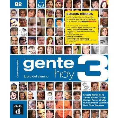 Gente hoy 3 - Edición híbrida - Libro del alumno + mp3