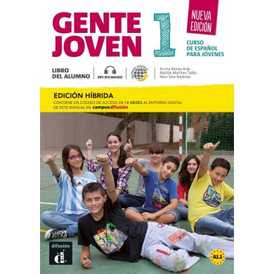 Gente joven 1 Nueva edición - Edición híbrida - Libro del alumno