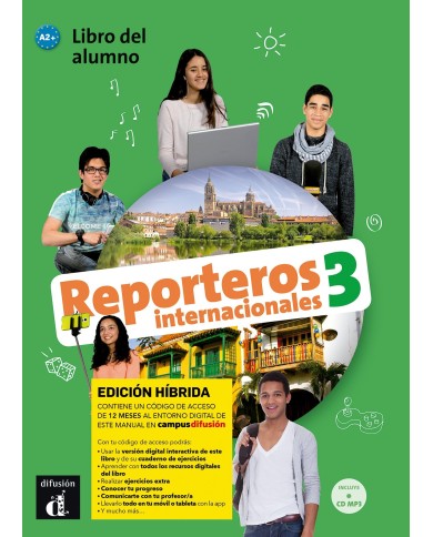 Reporteros internacionales 3 - Edición híbrida - Libro del alumno Reporteros internacionales 3 - Edición híbrida - Libro del alumno