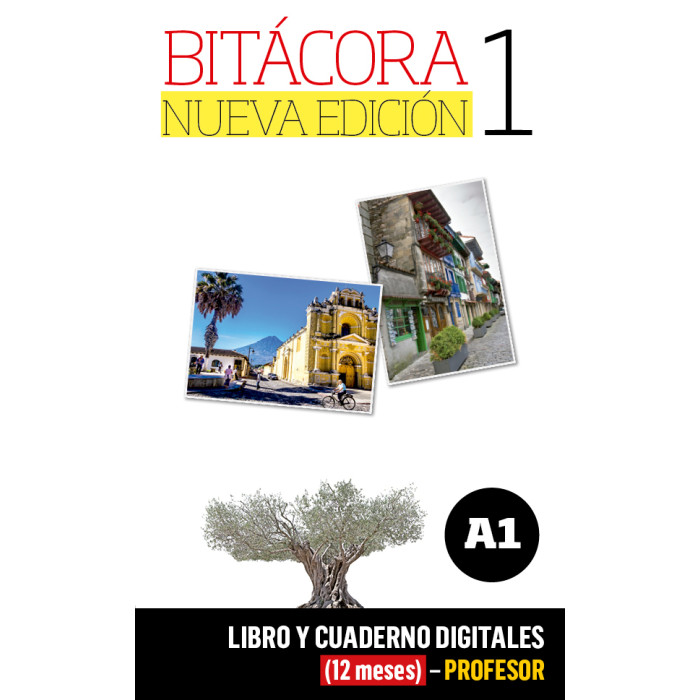 Bitácora Nueva edición 1 Libro y Cuaderno digitales (12 meses) - Profesor