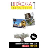 Bitácora Nueva edición 1 Libro y Cuaderno digitales (12 meses) - Profesor