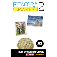 Bitácora Nueva edición 2 Libro y Cuaderno digitales (12 meses) - Profesor