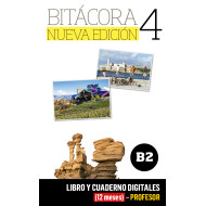 Bitácora Nueva edición 4 Libro y Cuaderno digitales (12 meses) - Profesor