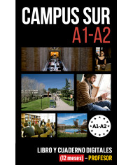 Campus Sur B1 Libro y Cuaderno digitales (12 meses) - Profesor