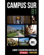 Campus Sur A1-A2 Libro y Cuaderno digitales (12 meses) - Profesor