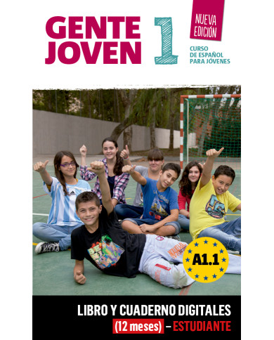 Gente Joven N.E. 1 Libro y Cuaderno digitales (12 meses) - Estudiante