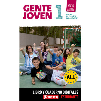 Gente Joven N.E. 1 Libro y Cuaderno digitales (12 meses) - Estudiante Gente Joven N.E. 1 Libro y Cuaderno digitales (12 meses) - Estudiante