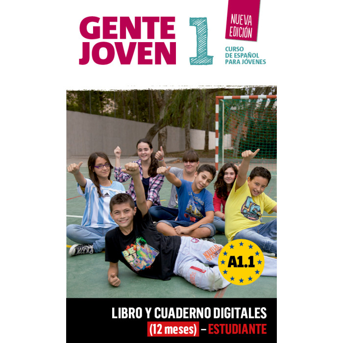 Gente Joven N.E. 1 Libro y Cuaderno digitales (12 meses) - Estudiante Gente Joven N.E. 1 Libro y Cuaderno digitales (12 meses) - Estudiante