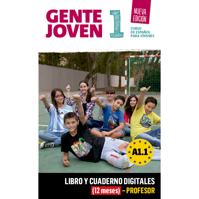 Gente Joven N.E. 1 Libro y Cuaderno digitales (12 meses) - Profesor