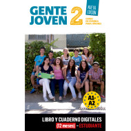Gente Joven N.E. 2 Libro y Cuaderno digitales (12 meses) - Estudiante Gente Joven N.E. 2 Libro y Cuaderno digitales (12 meses) - Estudiante