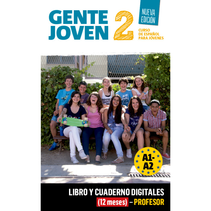 Gente Joven N.E. 2 Libro y Cuaderno digitales (12 meses) - Profesor