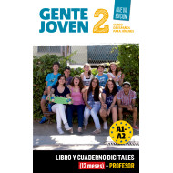 Gente Joven N.E. 2 Libro y Cuaderno digitales (12 meses) - Profesor