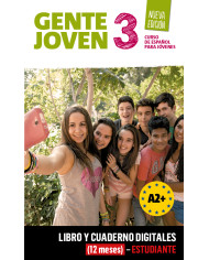 Gente Joven N.E. 2 Libro y Cuaderno digitales (12 meses) - Estudiante Gente Joven N.E. 2 Libro y Cuaderno digitales (12 meses) - Estudiante
