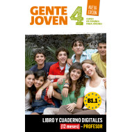 Gente Joven N.E. 4 Libro y Cuaderno digitales (12 meses) - Profesor Gente Joven N.E. 4 Libro y Cuaderno digitales (12 meses) - Profesor