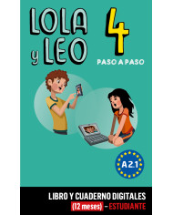Lola y Leo Paso a paso 3 Libro y Cuaderno digitales (12 meses) - Profesor