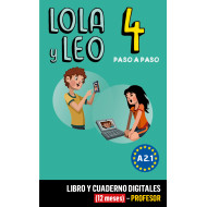Lola y Leo Paso a paso 3 Libro y Cuaderno digitales (12 meses) - Profesor Lola y Leo Paso a paso 3 Libro y Cuaderno digitales (12 meses) - Profesor