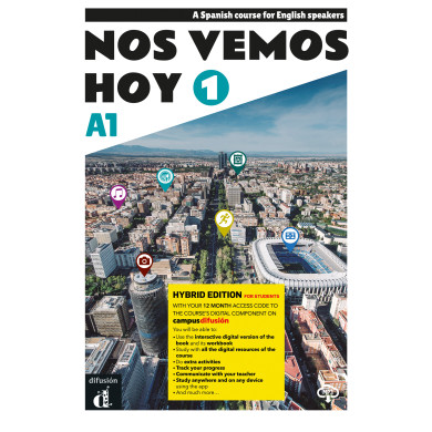 Nos vemos hoy 1 - Edición híbrida - Edición inglesa - Libro del estudiante