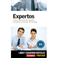 Expertos Libro y Cuaderno digitales (12 meses) - Profesor