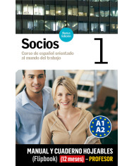 Socios 1 Manual y Cuaderno hojeables (flipbook) (12 meses) - Estudiante Socios 1 Manual y Cuaderno hojeables (flipbook) (12 meses) - Estudiante