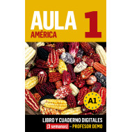 Aula América 1 Libro y Cuaderno digitales (3 semanas) - Profesor DEMO