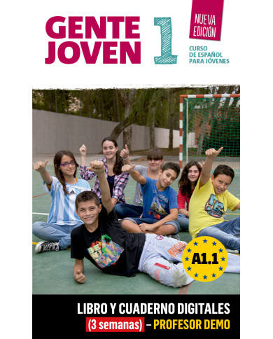 Gente Joven N.E. 1 Libro y Cuaderno digitales (3 semanas) - Profesor DEMO