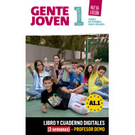 Gente Joven N.E. 1 Libro y Cuaderno digitales (3 semanas) - Profesor DEMO