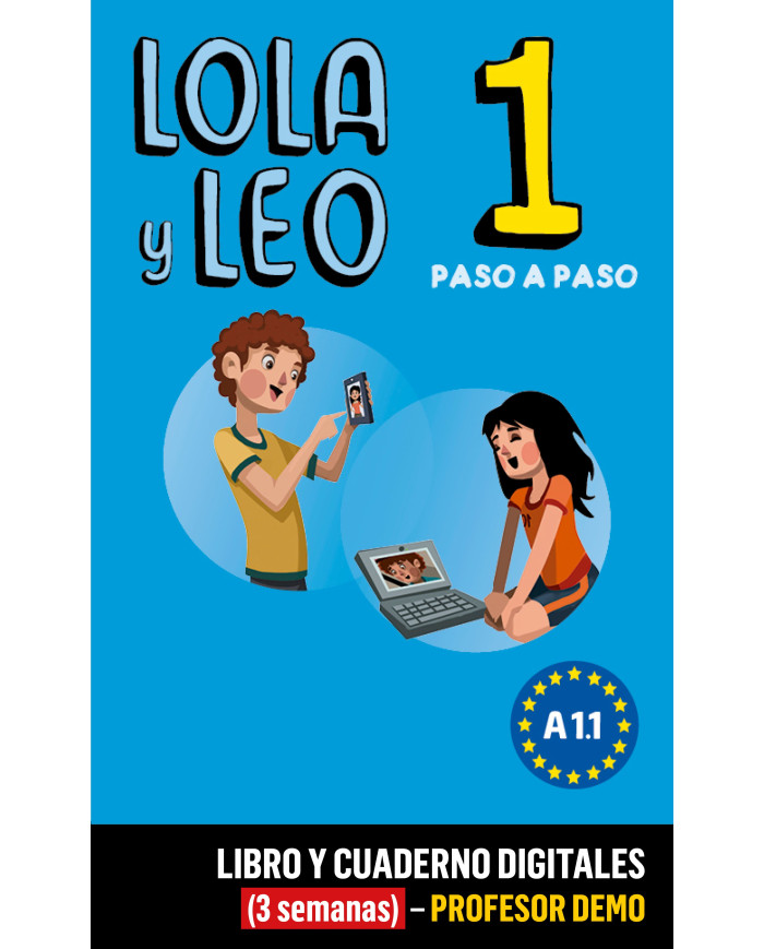 Difusión Tienda Lola Y Leo Paso A Paso 1 Libro Y Cuaderno Digitales 3 Semanas Profesor Demo 3405