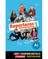 Reporteros Internacionales 2 Libro y Cuaderno digitales (3 semanas) - Profesor DEMO