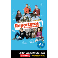 Reporteros Internacionales 1 Libro y Cuaderno digitales (3 semanas) - Profesor DEMO