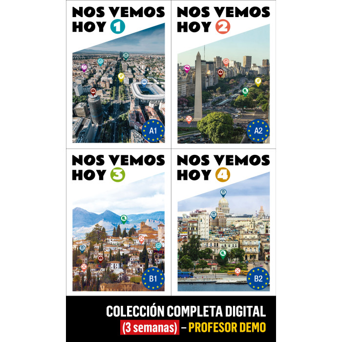 Difusión Tienda Nos Vemos Hoy Colección Completa 3 Semanas Profesor Demo 8176