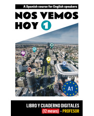Nos vemos hoy 2 - Edición inglesa Libro y Cuaderno digitales - Profesor (12 meses)