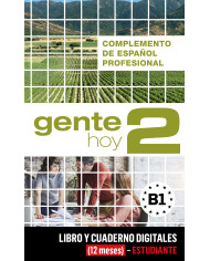 Gente hoy 1 - Complemento de español profesional (12 meses) - Estudiante Gente hoy 1 - Complemento de español profesional (12 meses) - Estudiante