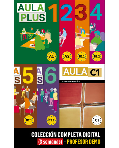 Aula Plus. Colección completa (3 semanas) - Profesor DEMO