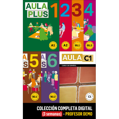 Aula Plus. Colección completa (3 semanas) - Profesor DEMO