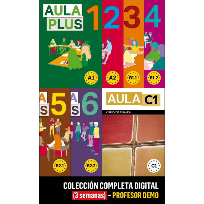 Aula Plus. Colección completa (3 semanas) - Profesor DEMO