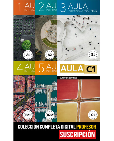 Aula Internacional Plus Suscripción Colección completa - Profesor