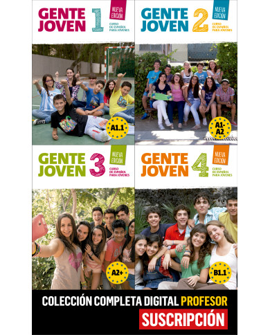 Gente Joven Nueva edición Suscripción Colección completa - Profesor