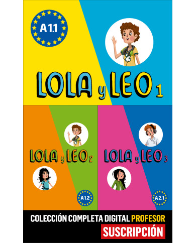 Lola y Leo Suscripción Colección completa - Profesor Lola y Leo Suscripción Colección completa - Profesor