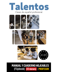 Talentos - Clases de español profesional A1-B1 Edición híbrida