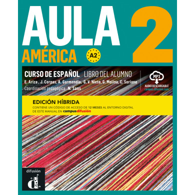 Aula América 2 - Edición híbrida - Libro del alumno