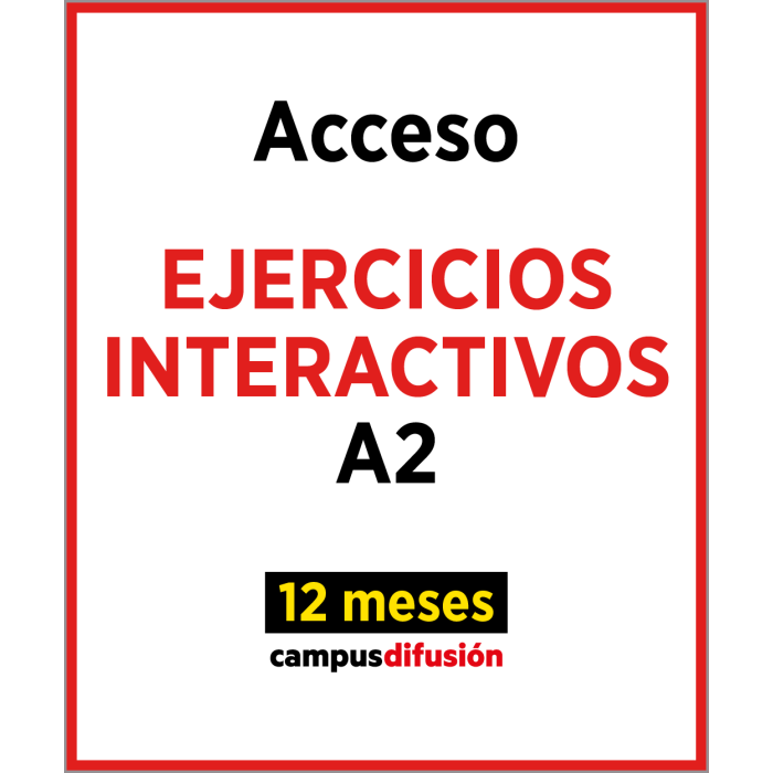 200 ejercicios interactivos A2 de gramática, léxico, comunicación y pronunciación
