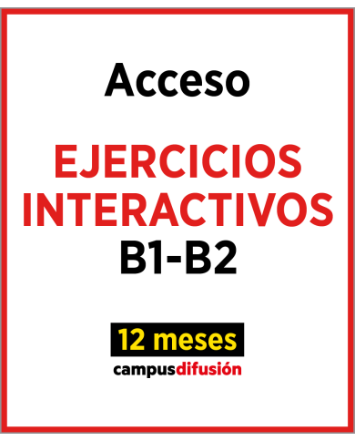 400 ejercicios interactivos B1-B2 de gramática, léxico, comunicación y pronunciación 400 ejercicios interactivos B1-B2 de gramática, léxico, comunicación y pronunciación