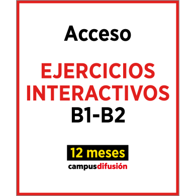 400 ejercicios interactivos B1-B2 de gramática, léxico, comunicación y pronunciación